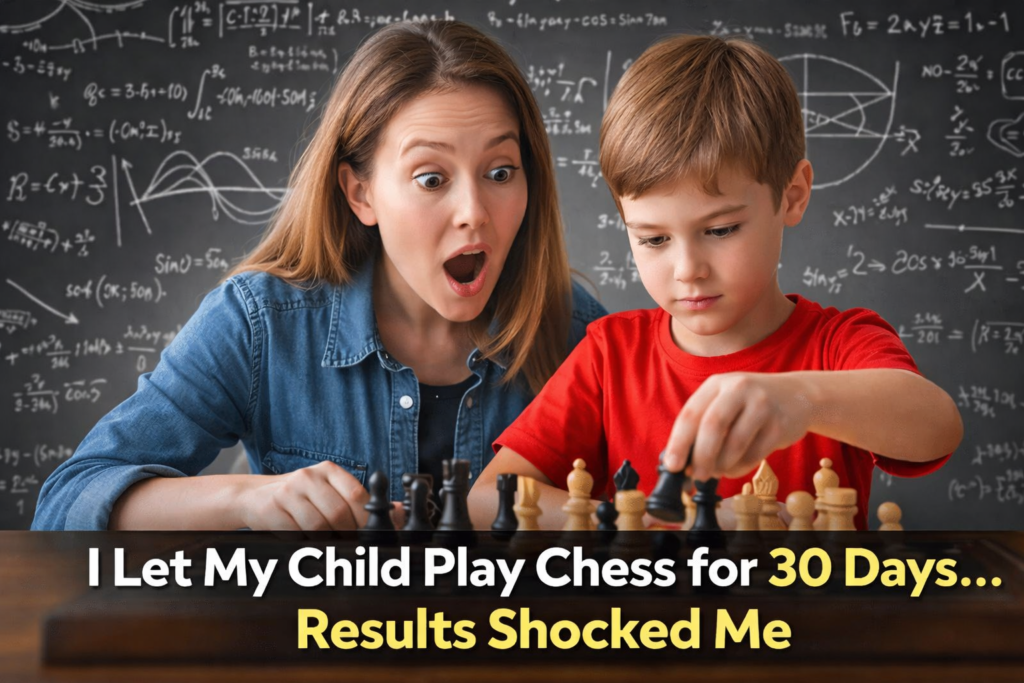 I let my child play Chess for 30 Days